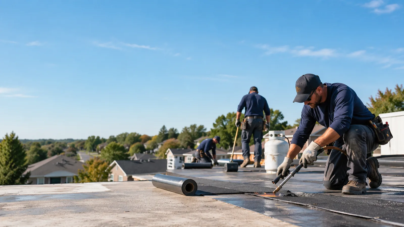 Flat Roof Leak Repair providers in Flensburg, MN
